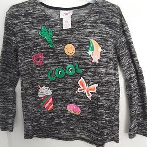 Extremely Me jersey sweater girls size 7-8